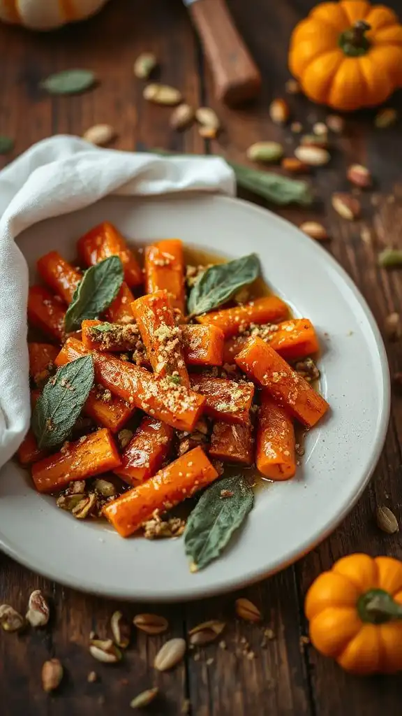 honey glazed carrot side dish