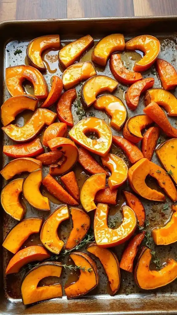 honey glazed carrots and squash