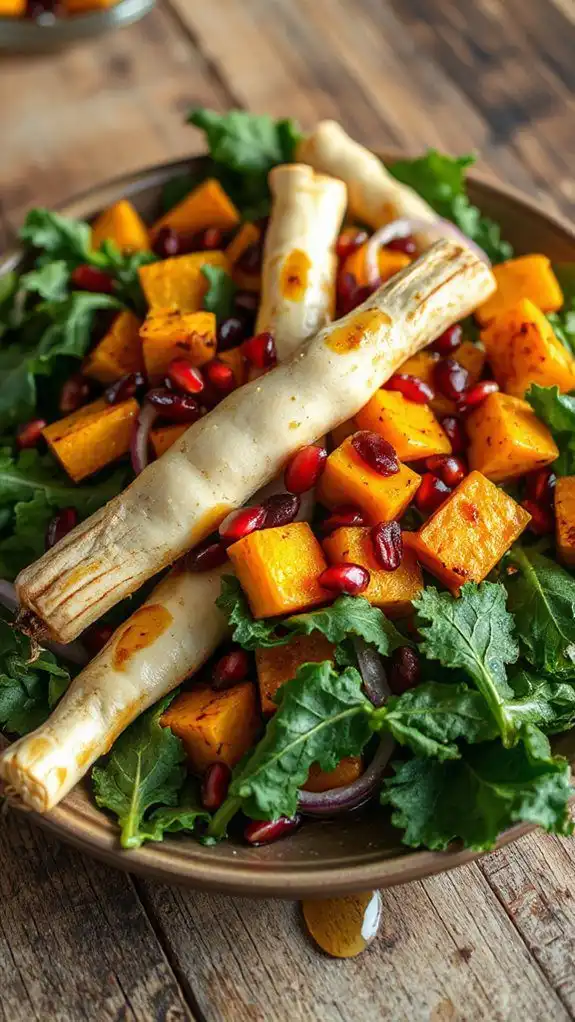 honey glazed roasted vegetables