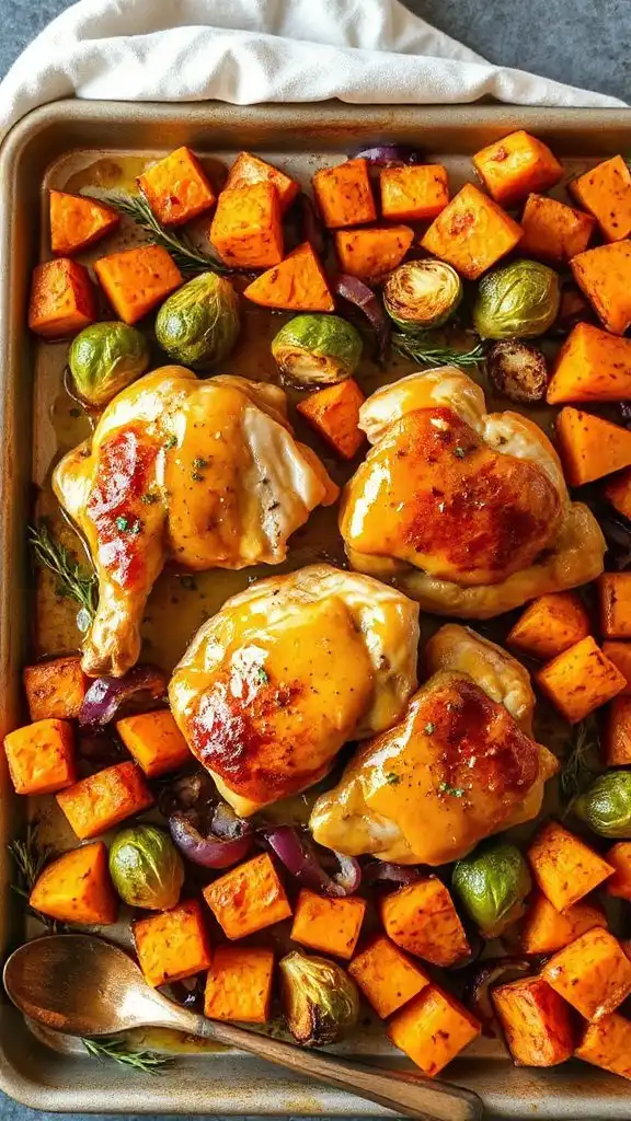 honey mustard chicken dinner