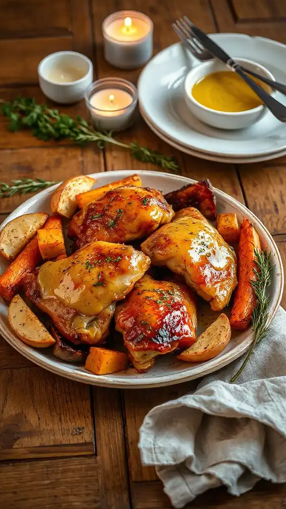 honey mustard chicken thighs