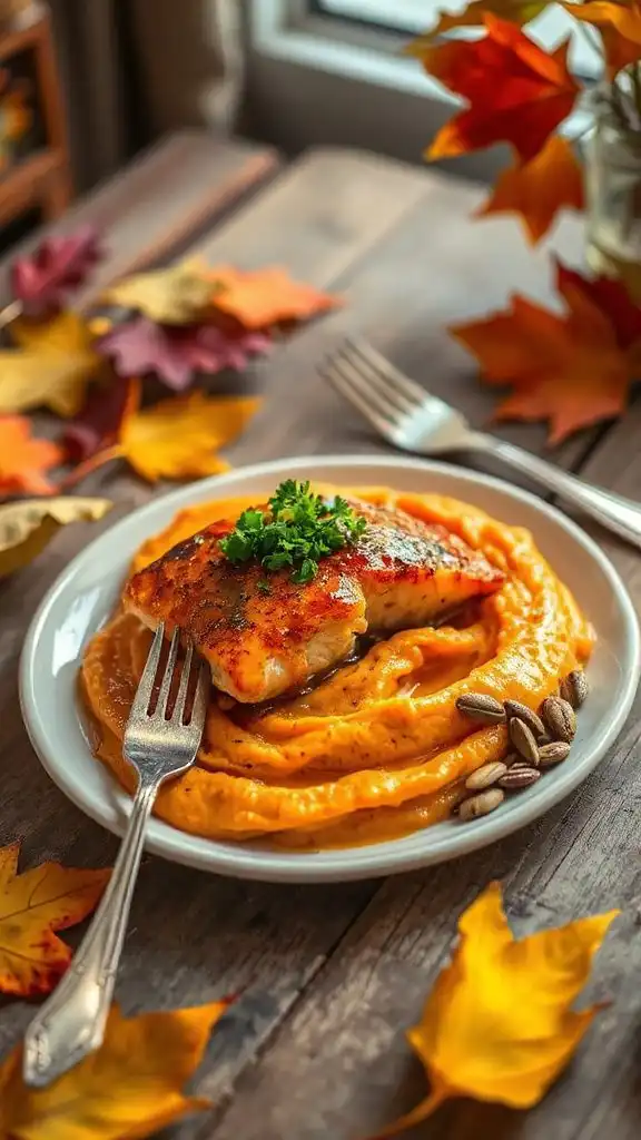 honey mustard salmon dish