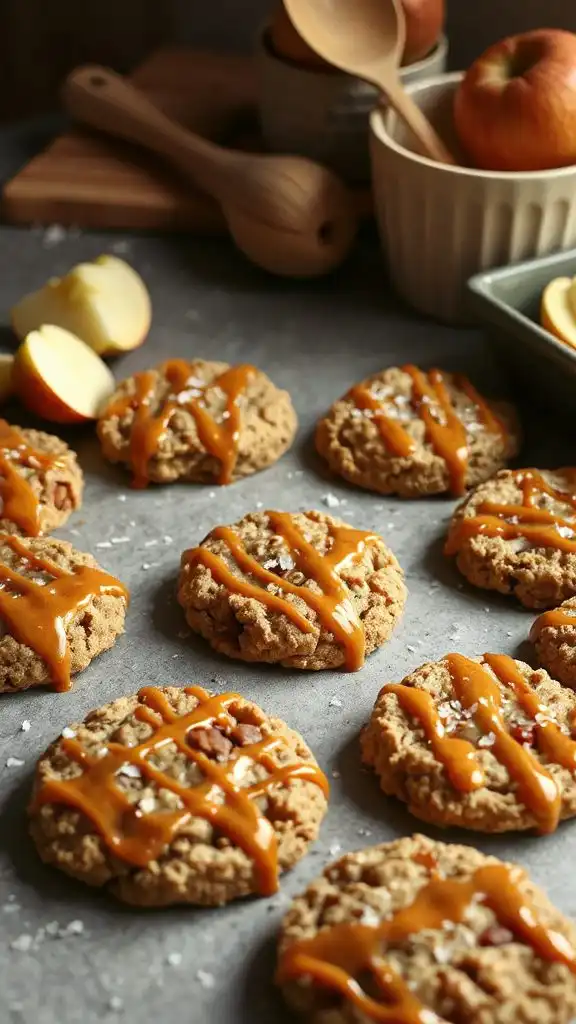 incorporate caramel into dough