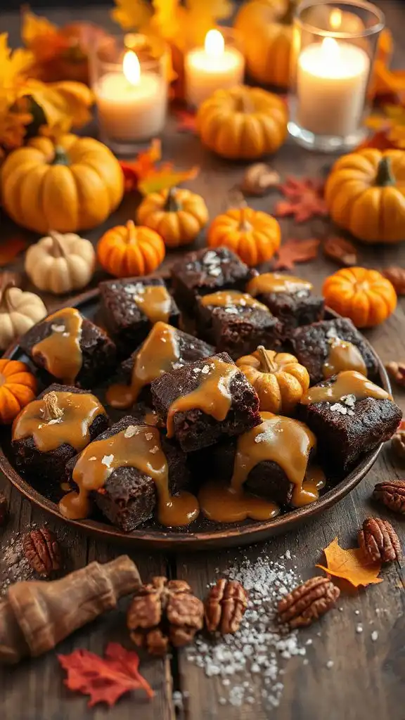 indulgent caramel brownie bites indulgent caramel brownie bites