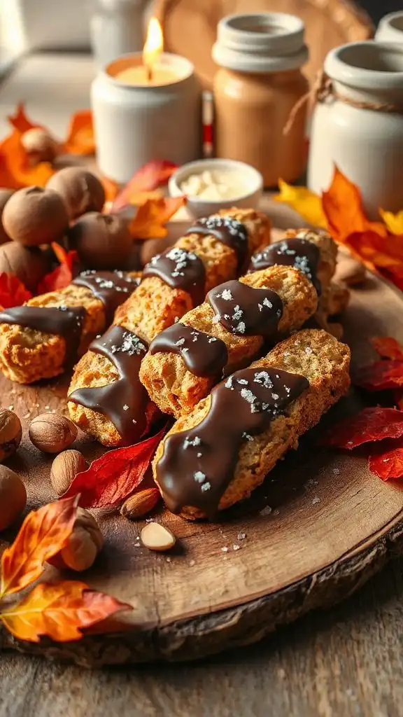 indulgent chocolate biscotti treats
