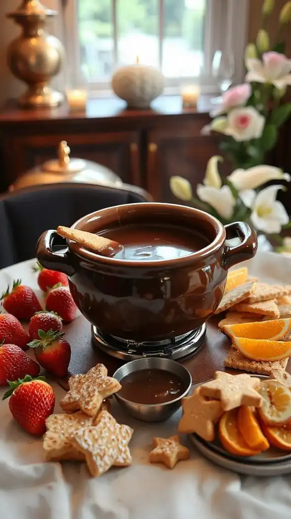 indulgent chocolate sharing experience