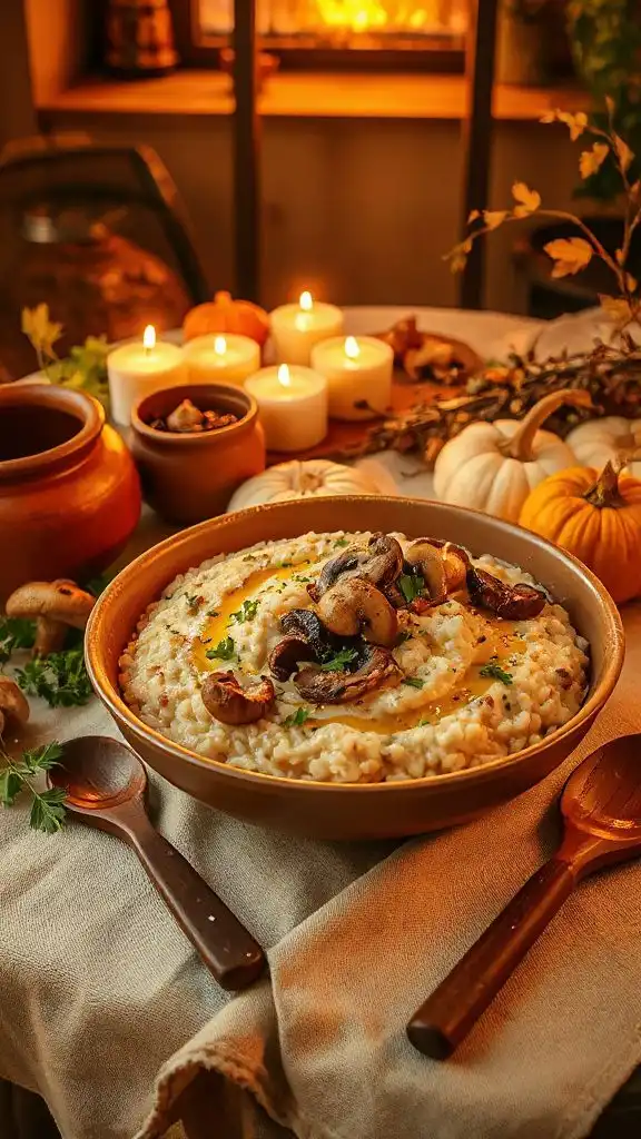 indulgent mushroom risotto recipe