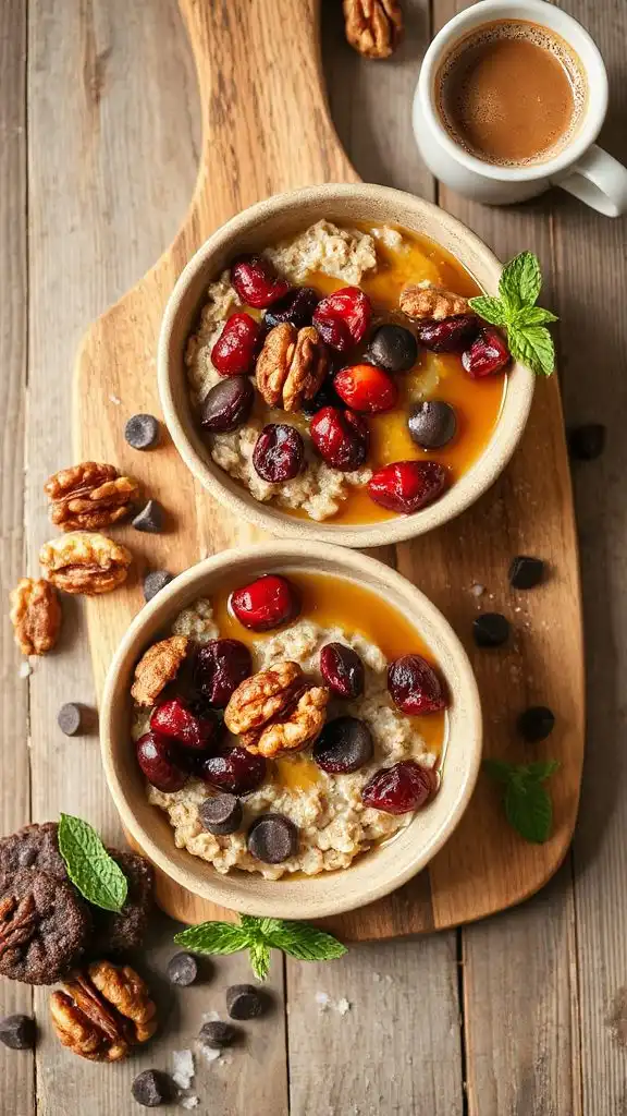 indulgent oatmeal breakfast delight
