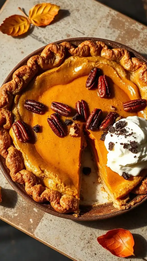 indulgent pumpkin pecan dessert indulgent pumpkin pecan dessert