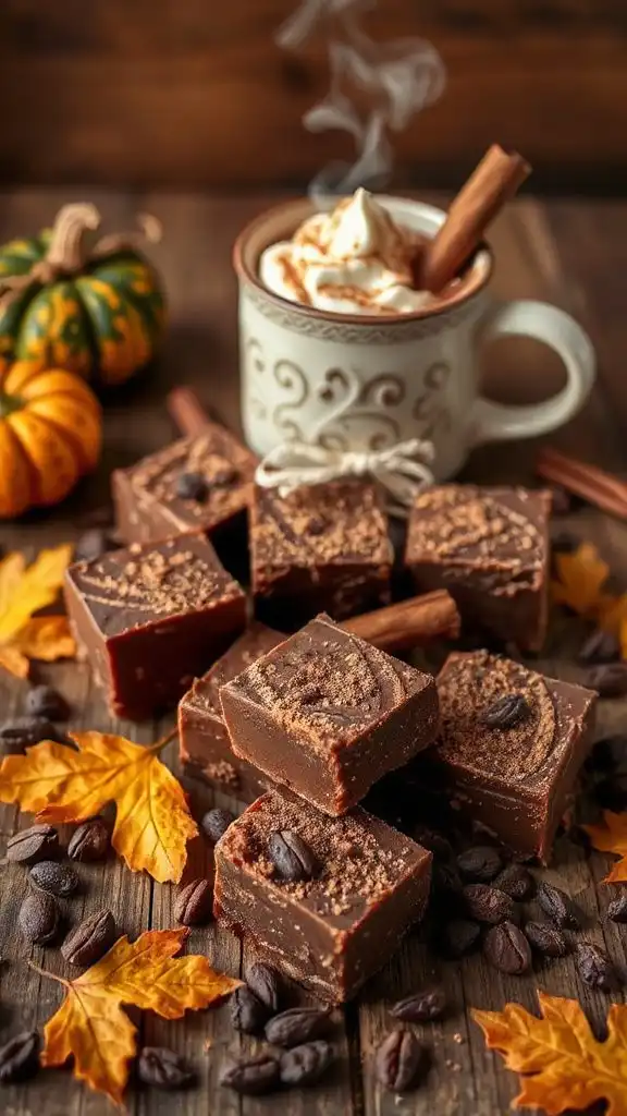 indulgent spiced cocoa fudge