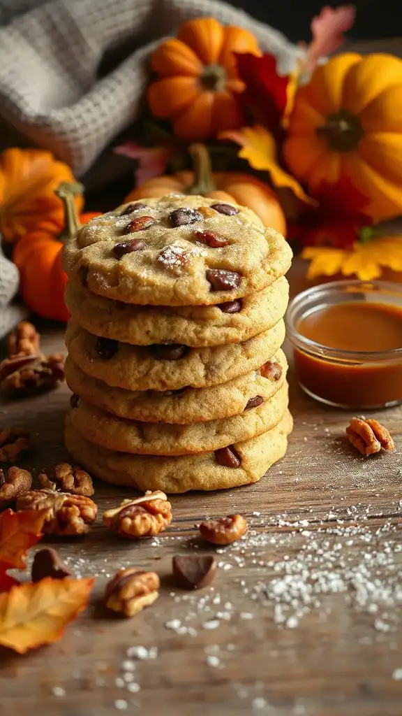 indulgent walnut chocolate cookies