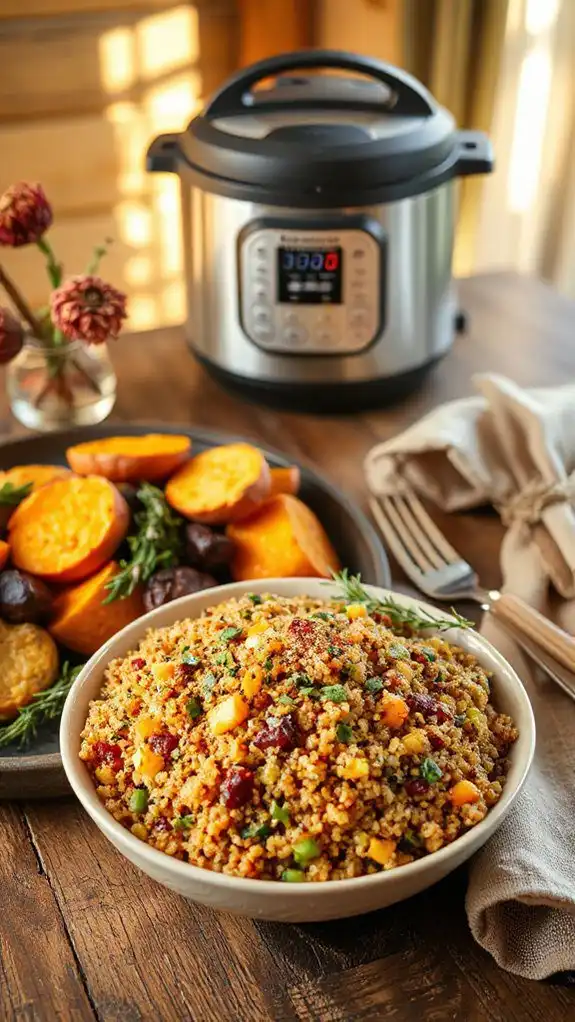 instant pot vegetable quinoa