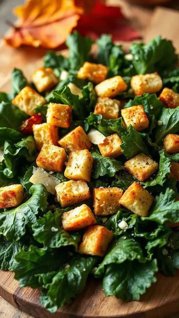kale caesar salad recipe