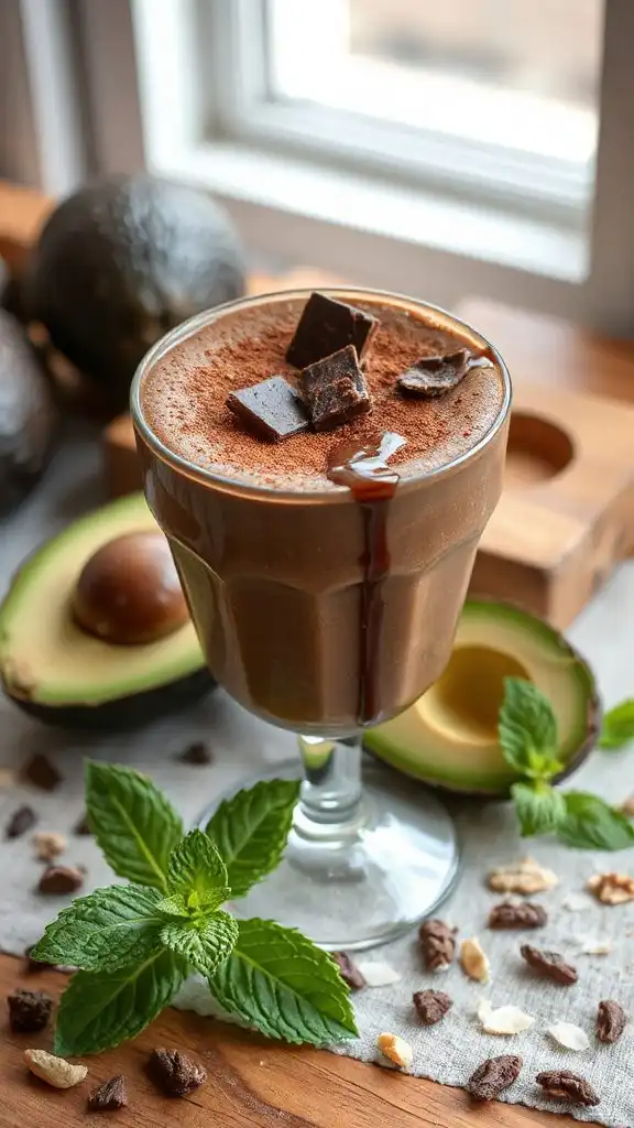 keto chocolate avocado dessert keto chocolate avocado dessert
