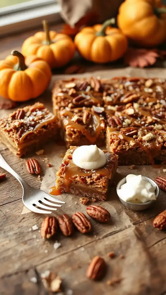 keto friendly pecan pie bars