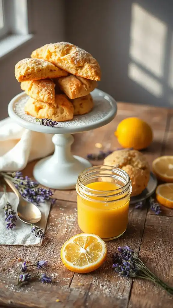 lavender lemon scones recipe