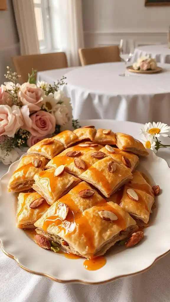 layers of sweet almond goodness