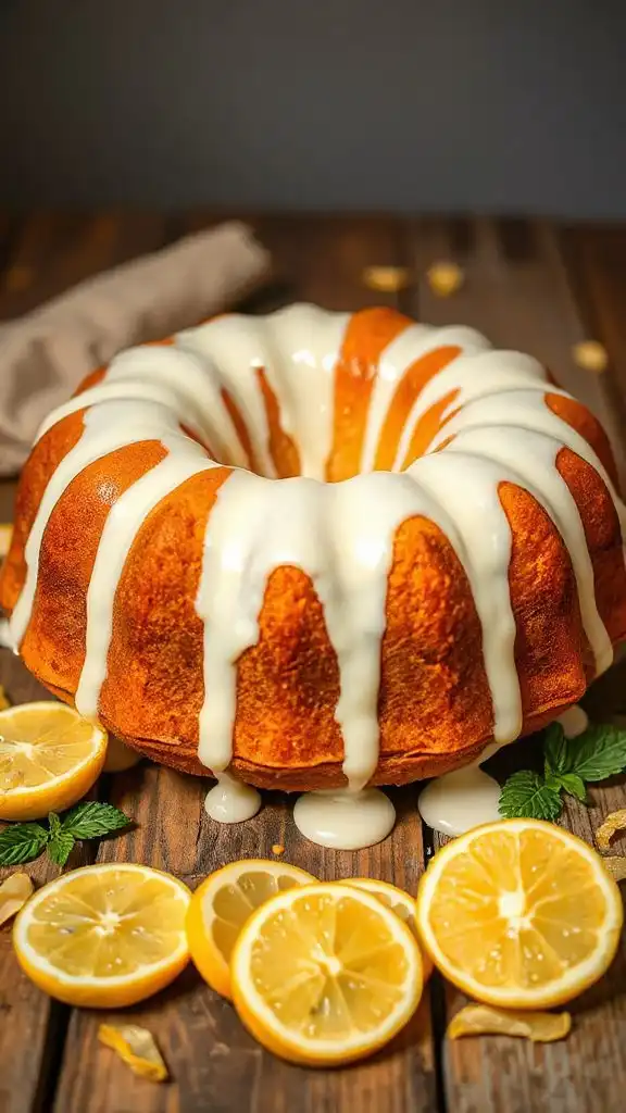 lemon bundt cake delight