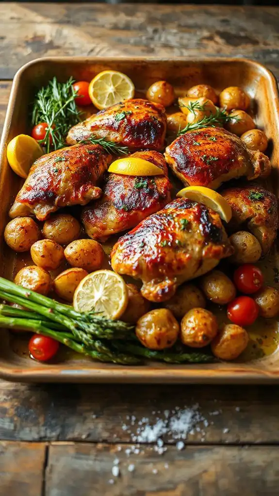 lemon garlic herb chicken