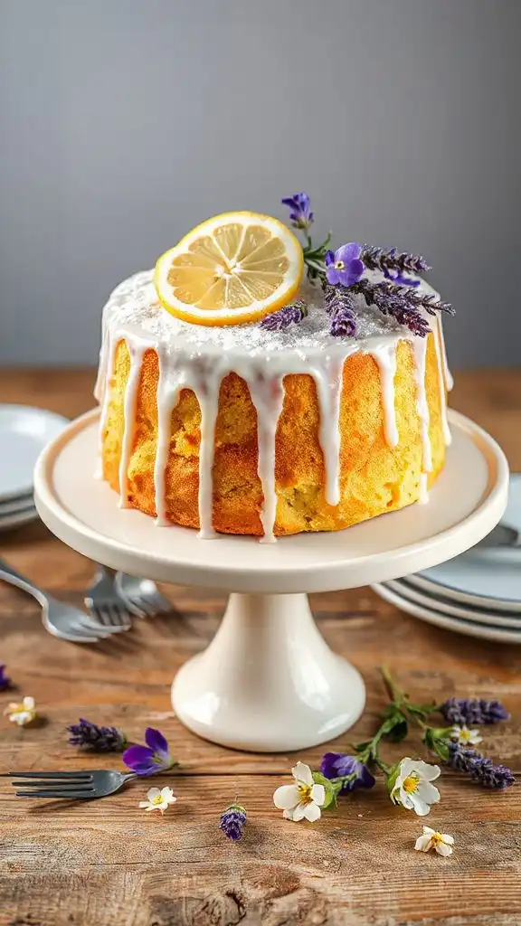 lemon lavender cake recipe