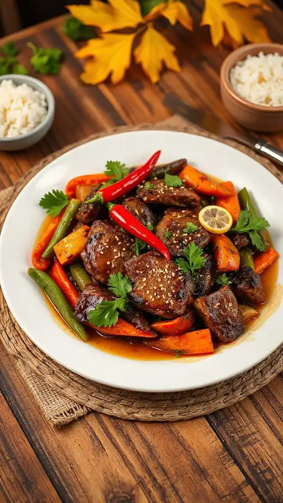 lemongrass beef stir fry recipe