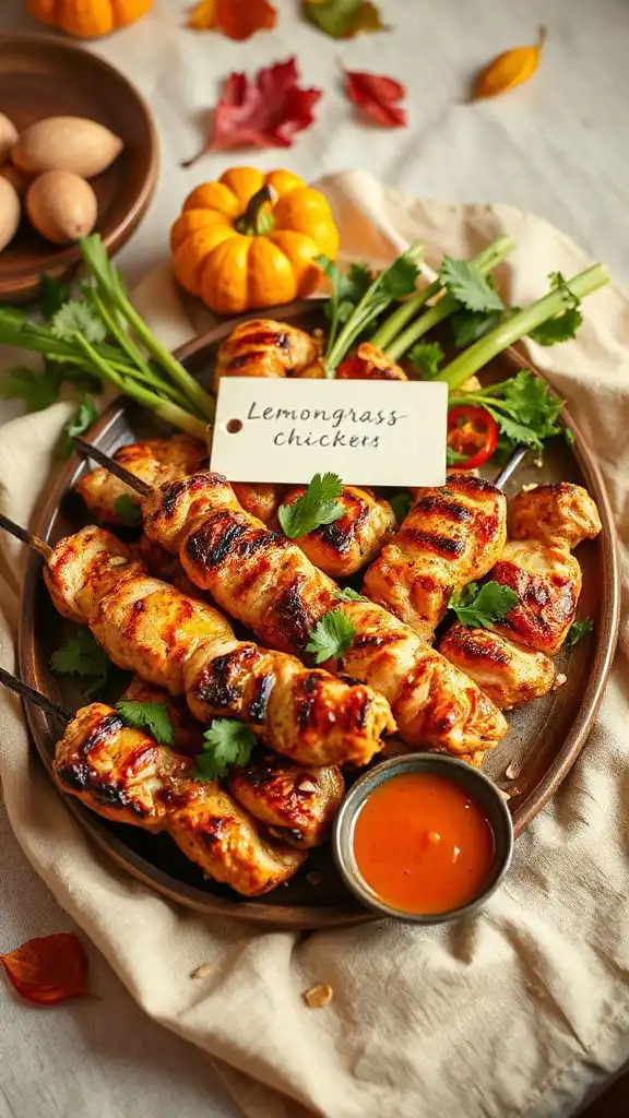 lemongrass chicken skewers recipe
