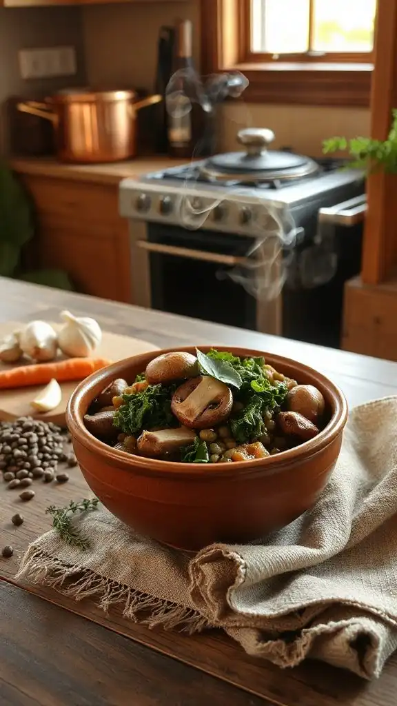 lentil mushroom stew recipe lentil mushroom stew recipe