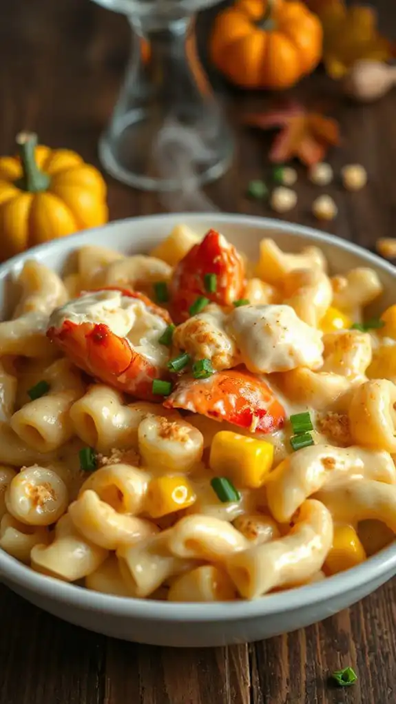 lobster corn mac cheese