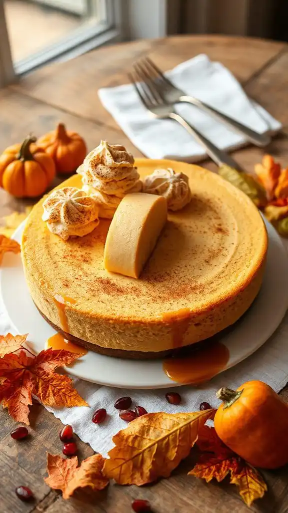 low calorie pumpkin cheesecake recipe