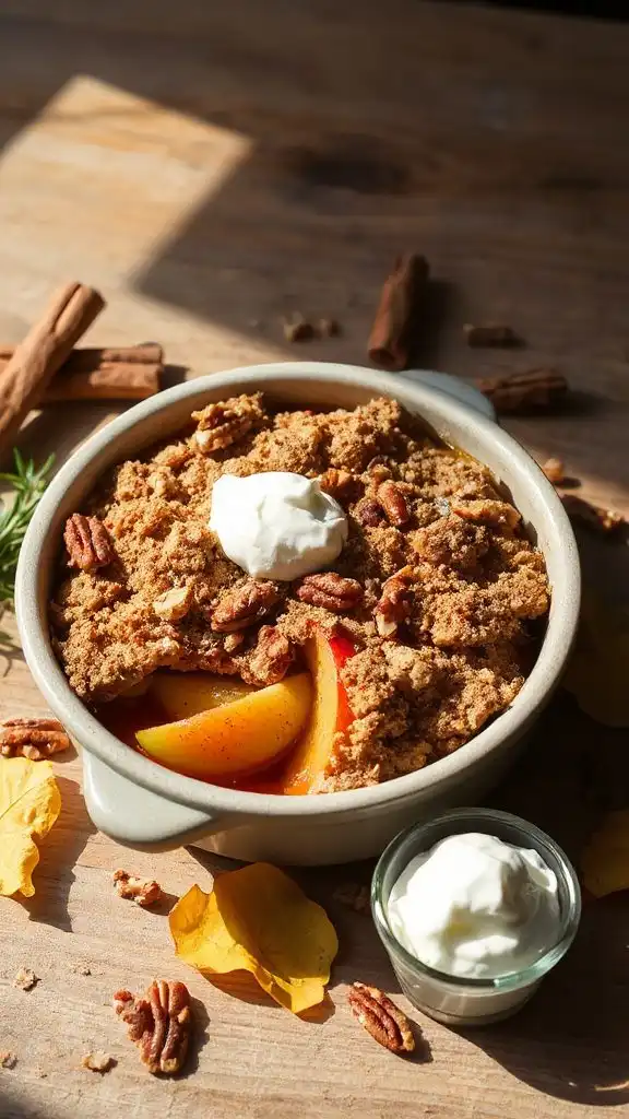 low carb apple crisp recipe
