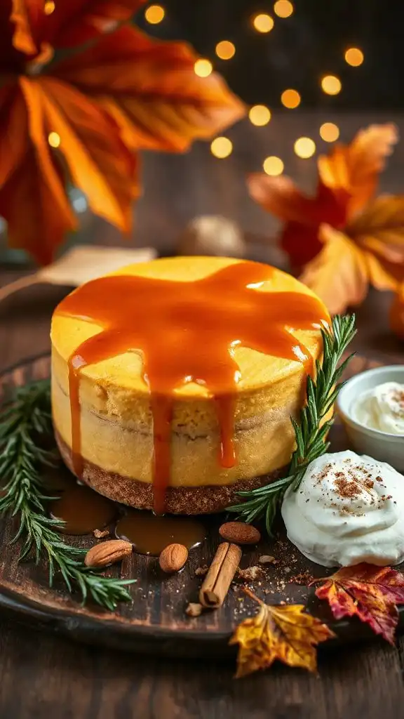 low carb pumpkin cheesecake indulgence