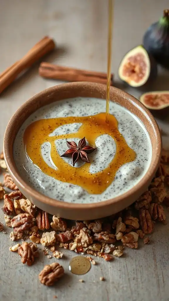 low carb spiced chia pudding