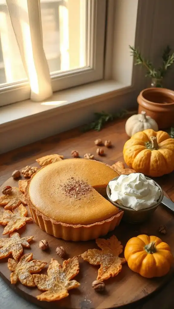 low sugar pumpkin pie recipe