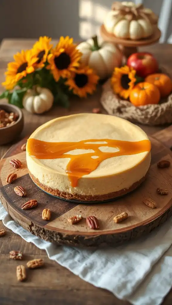 luscious maple cheesecake recipe