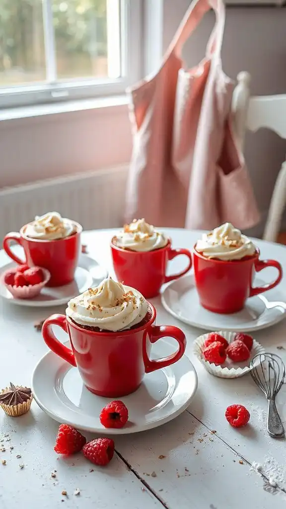 luxurious red velvet dessert
