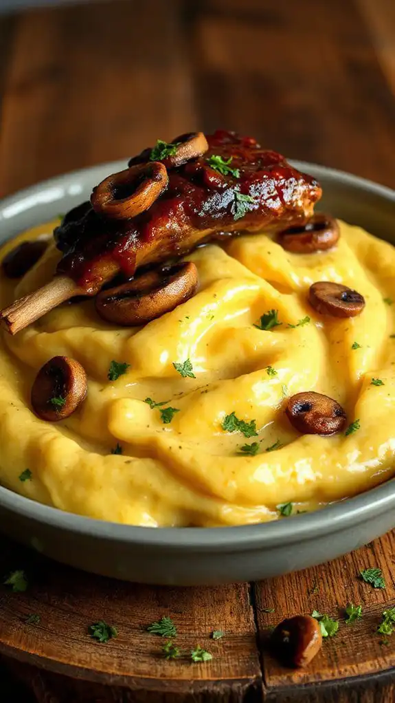 luxurious short ribs dish