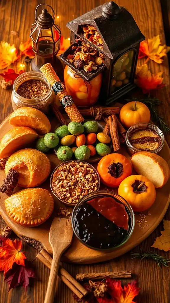 magical autumn dessert board