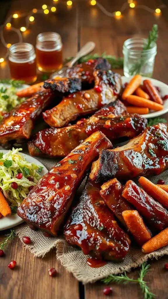 maple apple cider ribs