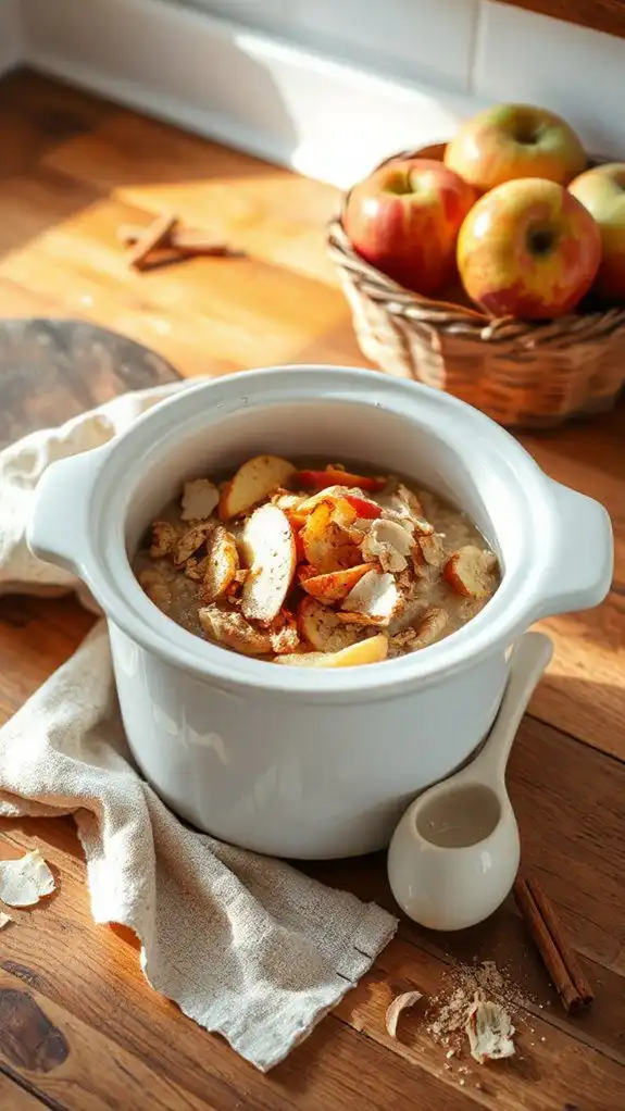 maple apple coconut oatmeal recipe