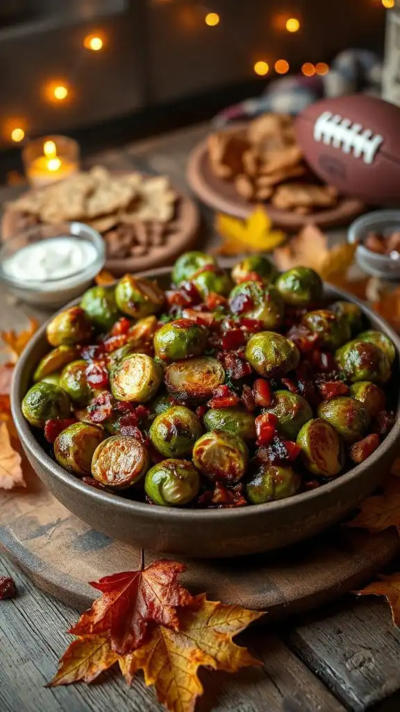 maple bacon brussels sprouts