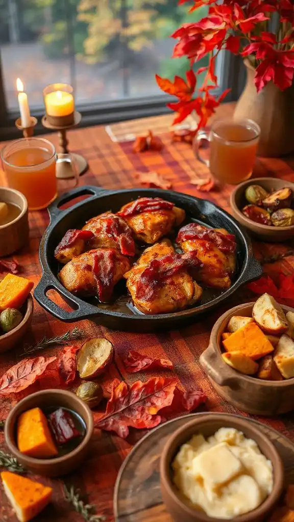 maple bacon chicken thighs recipe