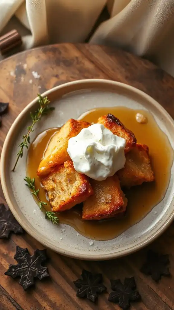 maple bourbon bread pudding maple bourbon bread pudding