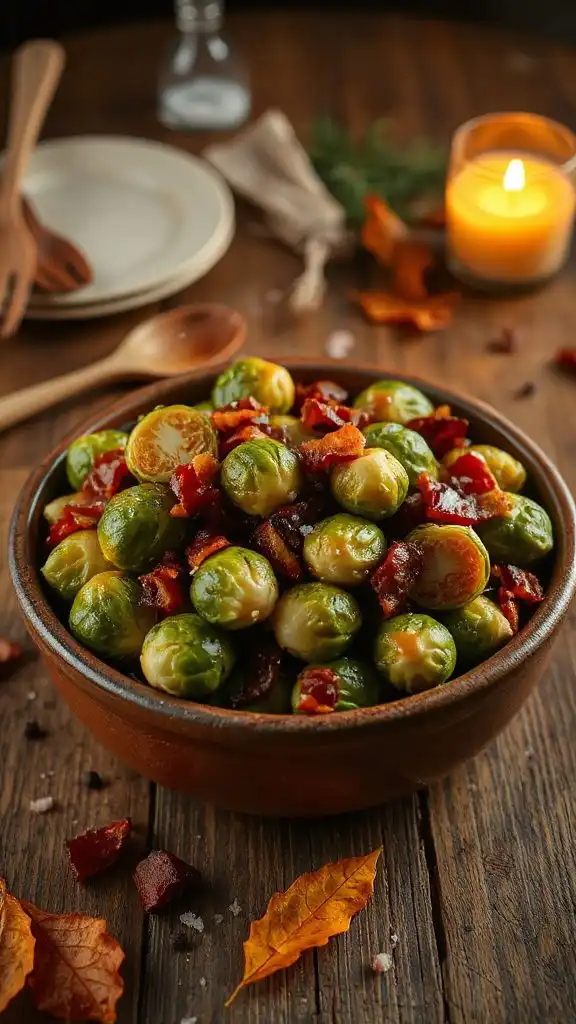 maple brussels sprouts bacon delight