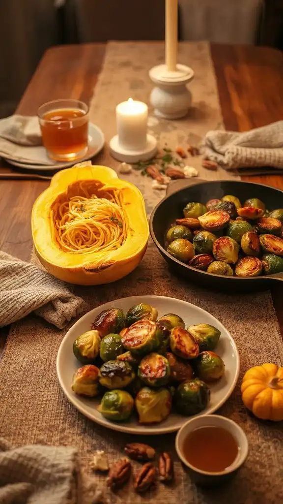 maple brussels sprouts delight