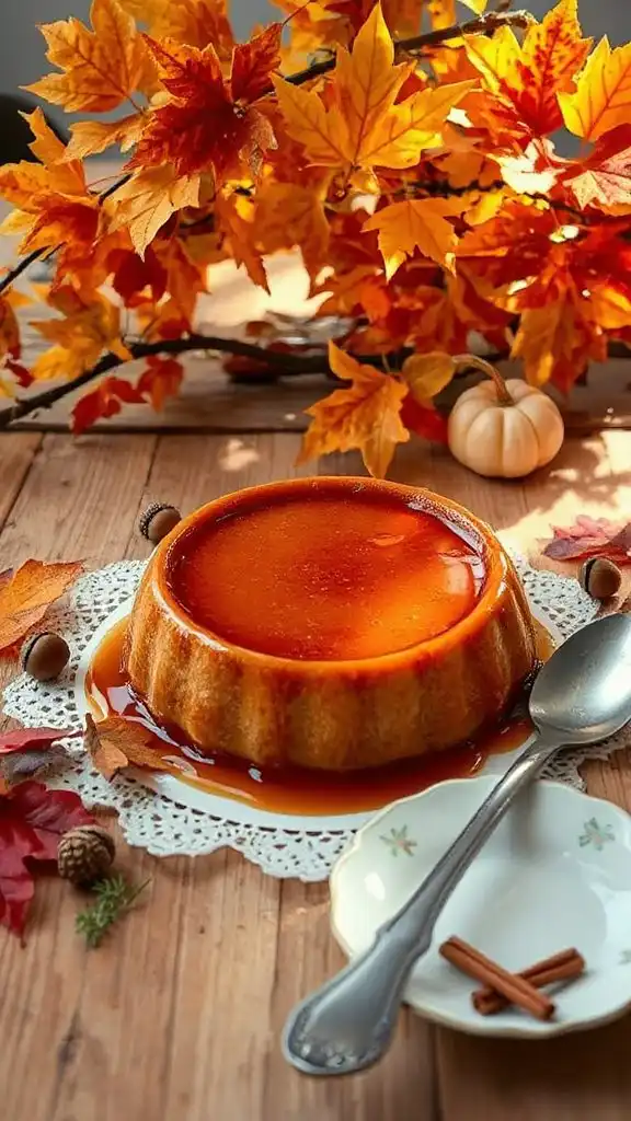 maple caramel flan recipe