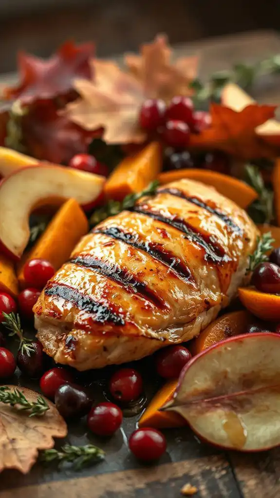 maple cranberry chicken recipe