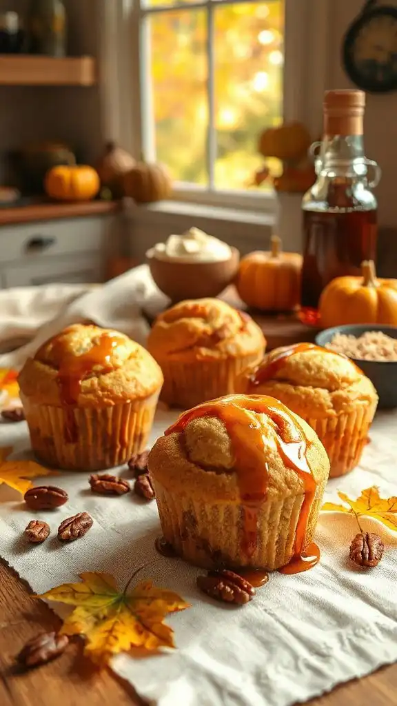 maple cream cheese muffins