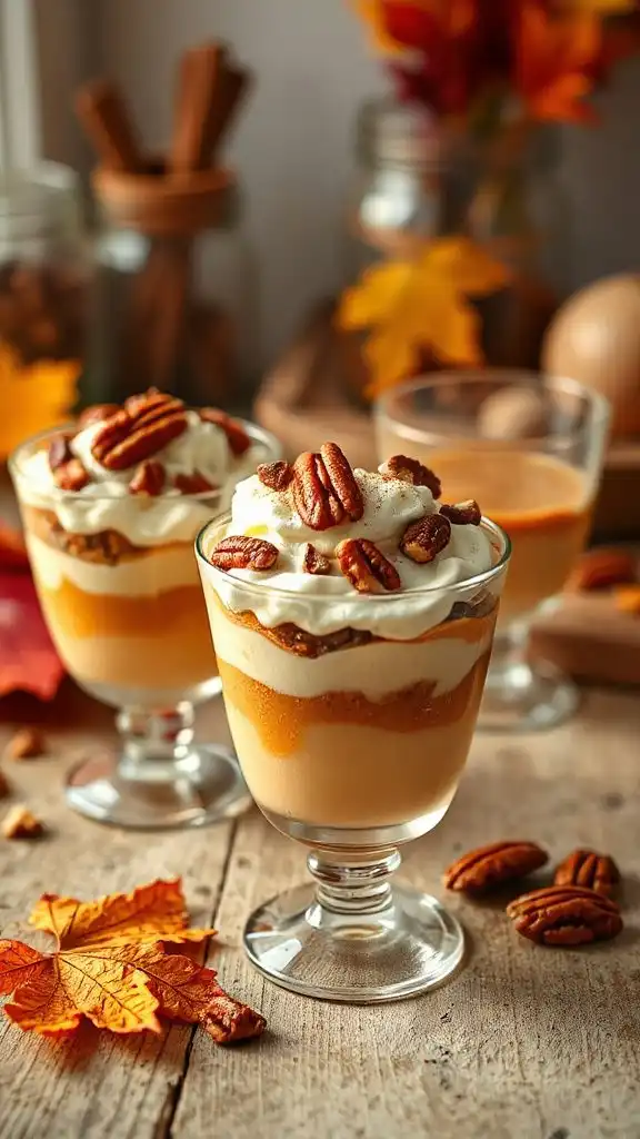 maple cream pecan dessert