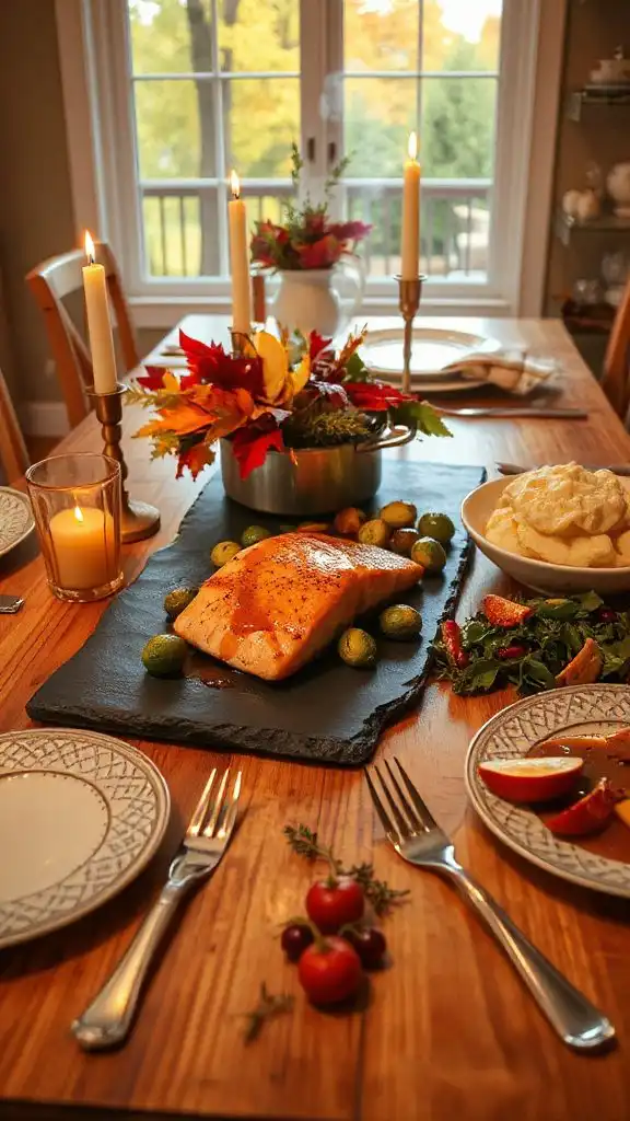 maple dijon glazed salmon
