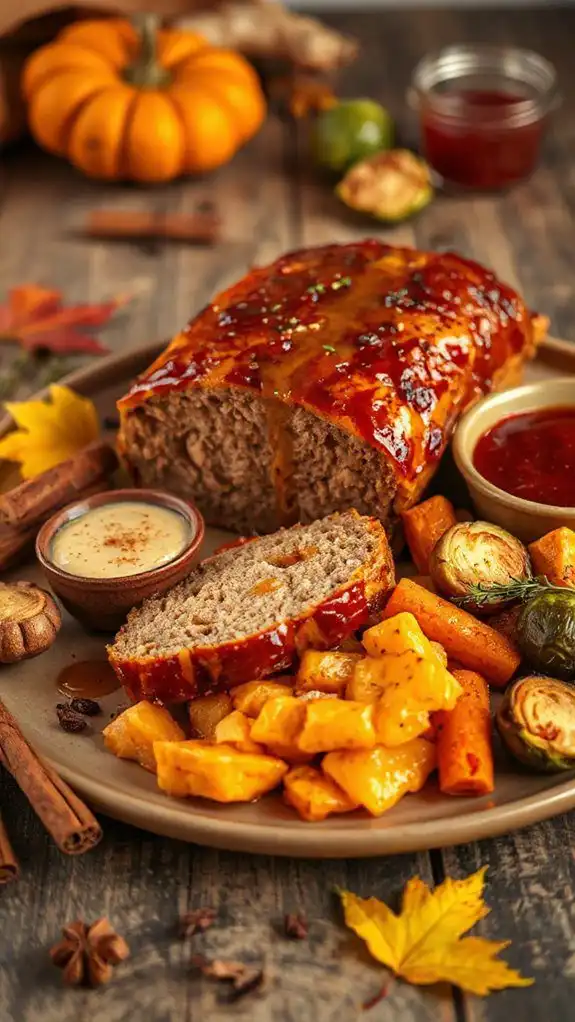 maple ginger meatloaf recipe